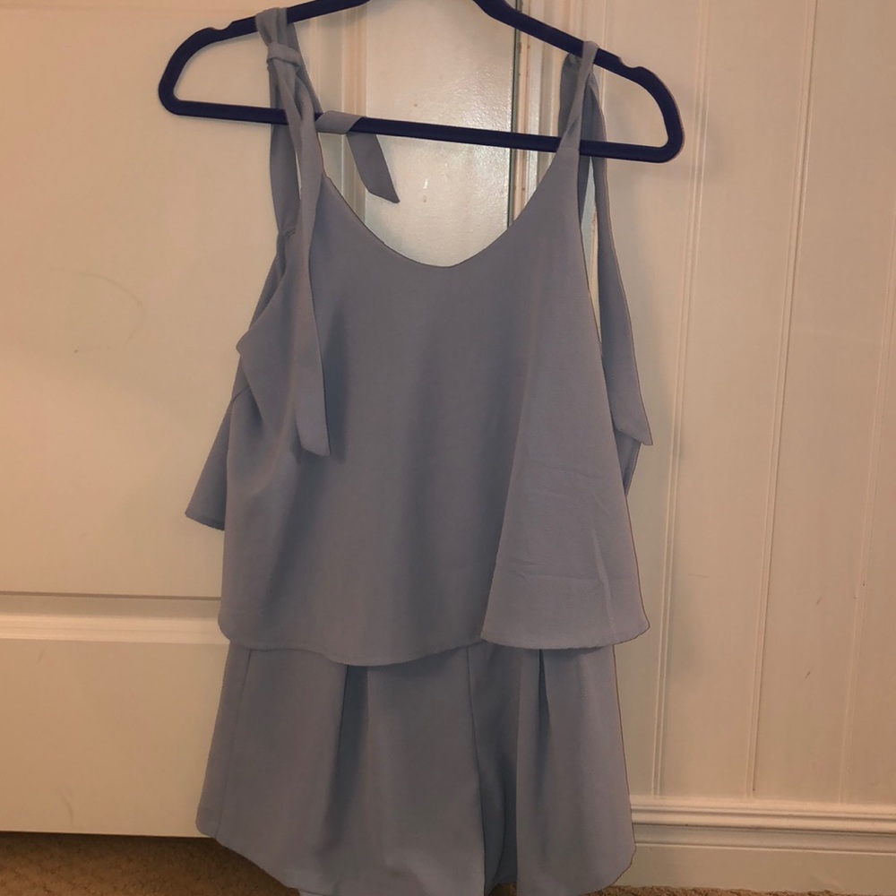 Blue Romper